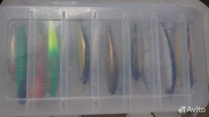 Воблера наборами в коробках