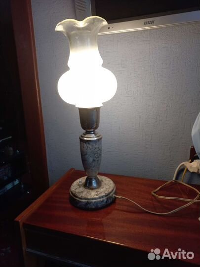 Настольная лампа СССР винтаж