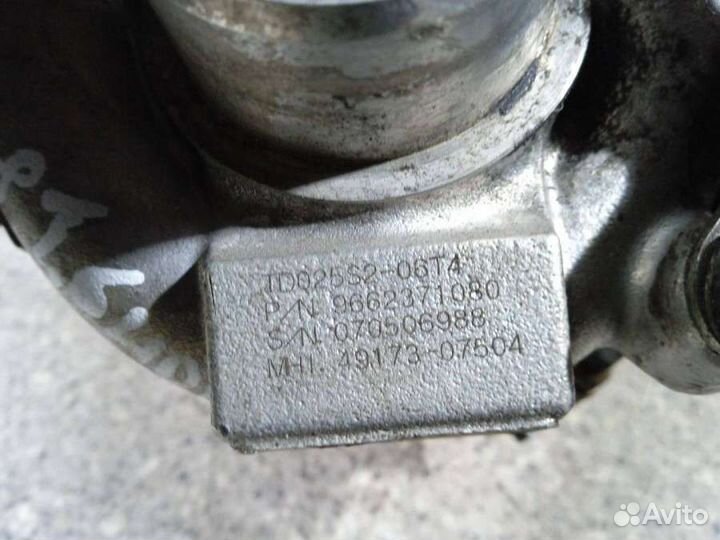 Турбина Citroen C3 1 9662371080