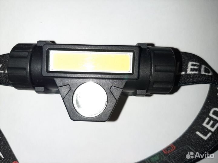 Налобный фонарик (светодиодный)