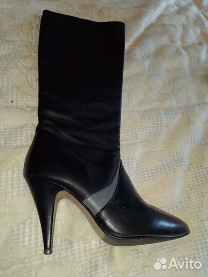 Сапоги Женские Италия кожа натуральная