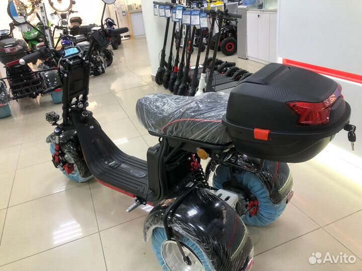 Электроскутер CityCoco White Siberia ikra 5000W