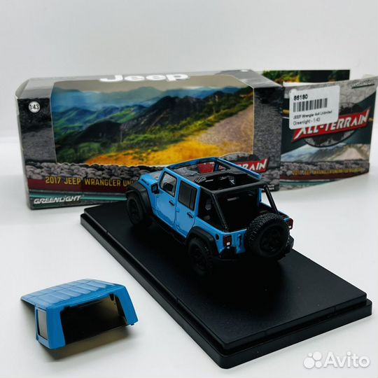 Jeep Wrangler 4x4 Greenlight 1:43