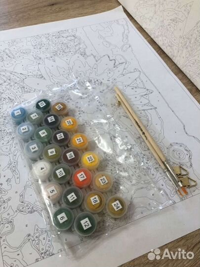 Картины по номерам 40х50 новые