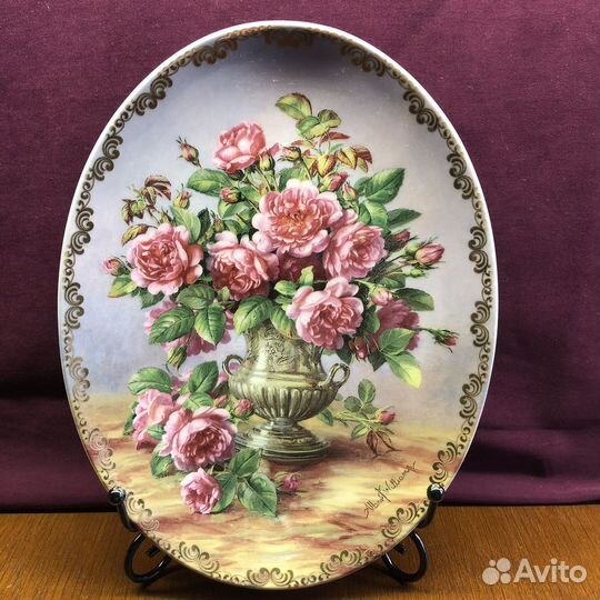 Тарелка настенная винтаж Англия