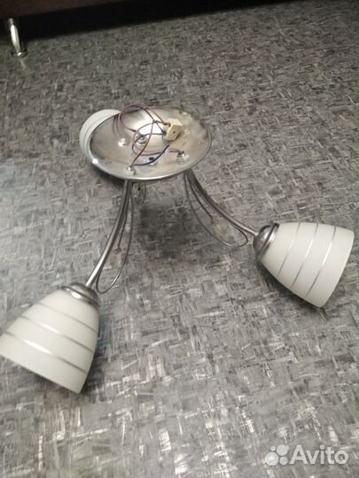 Люстра потолочная подвесная бу