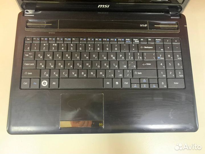 Ноутбук MSI MS16Y1 Pen 950/4Gb/320gbhdd/GT520 1Gb