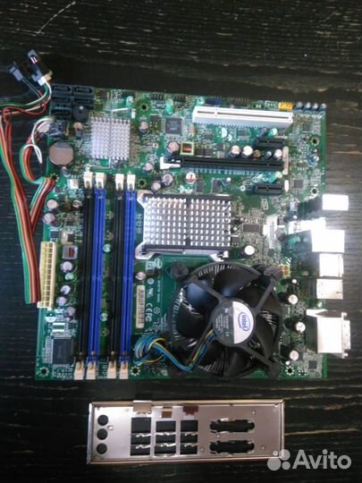 Системная плата Intel lga 775, ddr2 + процессор E8