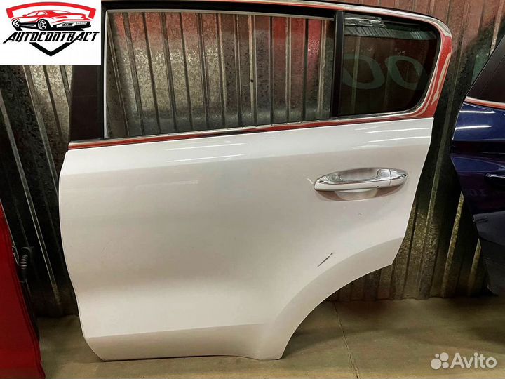 Дверь задняя левая Киа Спортейдж 4 2016-2022