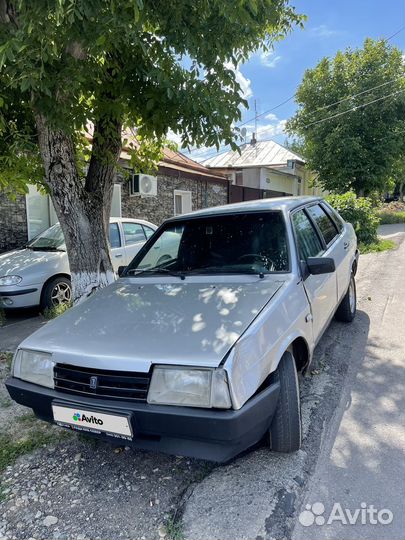 ВАЗ 21099 1.5 МТ, 2002, битый, 222 222 км