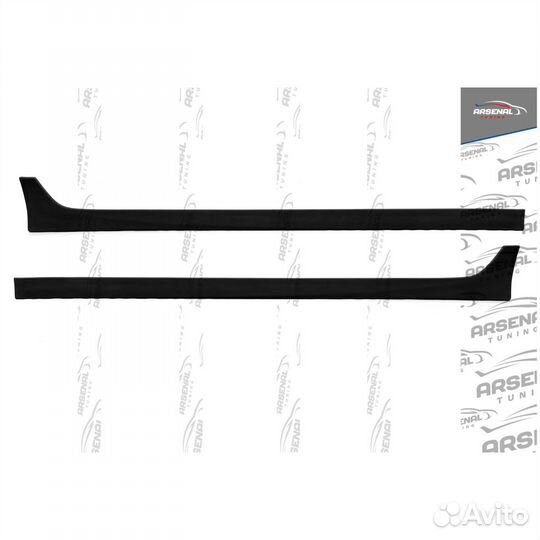 Накладки на пороги Type-S Honda Accord 8