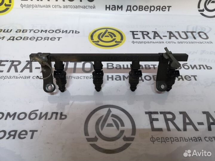 Топливная рампа с форсунками Matiz,Chevrolet Aveo