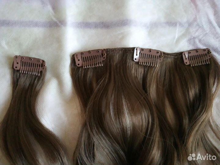 Волосы(накладные пряди )на заколках