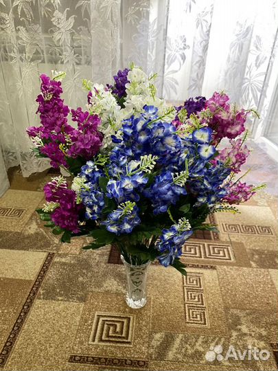 Искусственные цветы (гиацинты)