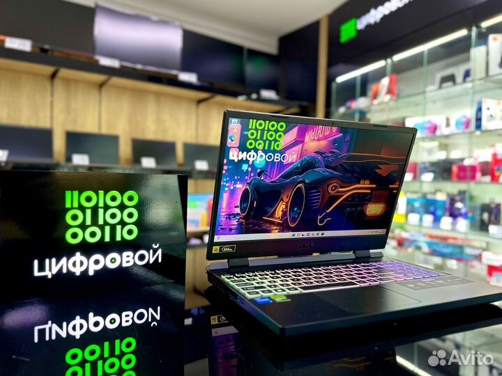 Игровой ноутбук Acer Nitro/Core i5-12450H/RTX 2050