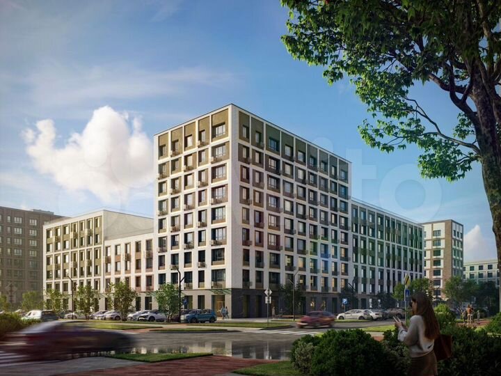1-к. квартира, 37 м², 4/7 эт.