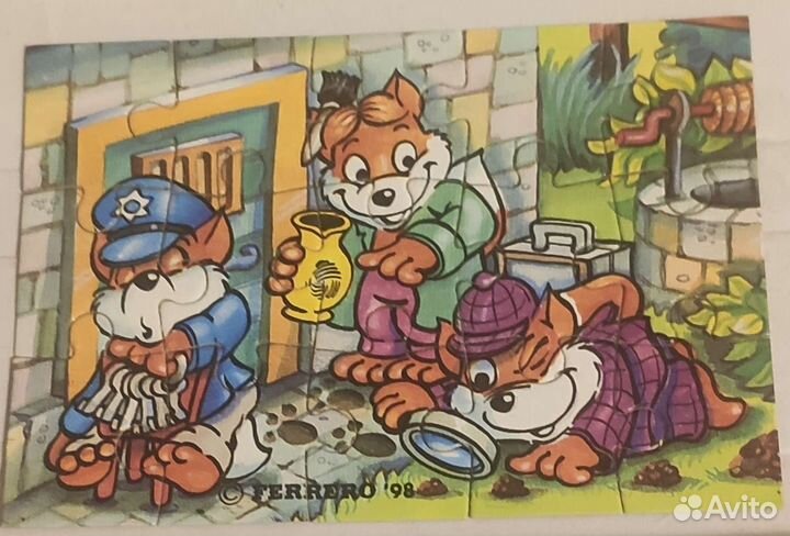 Киндер пазлы из яиц