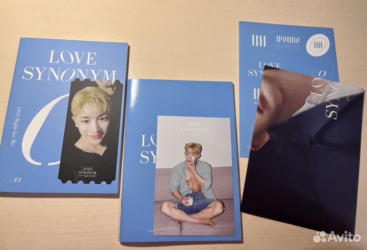 Альбом Wonho (Вонхо) love synonym pt.1