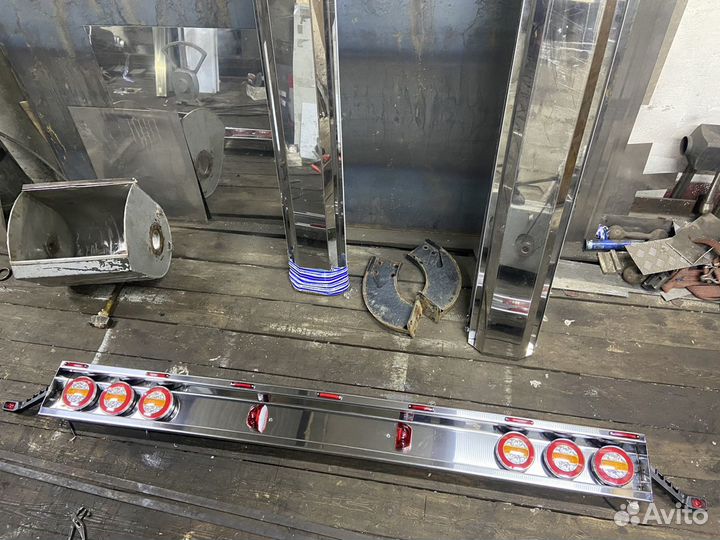 Бампер на полуприцеп