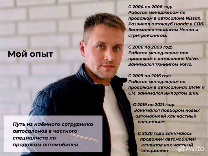 Сопровождение процесса продажи автомобиля