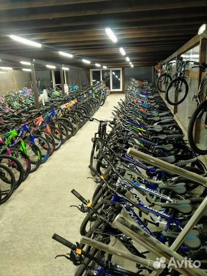Велосипеды очень огромный выбор в одном месте