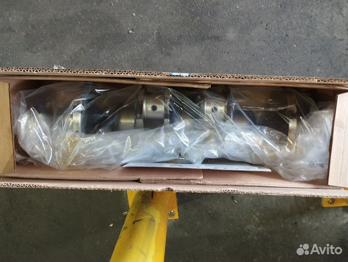 Вал коленчатый маз-4370 евро-3 под 3 шпонки 9 отв