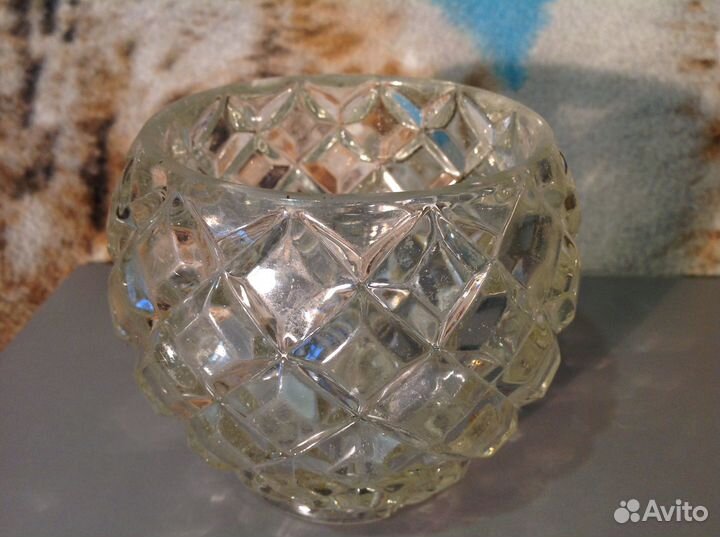 Сахарница стекло СССР