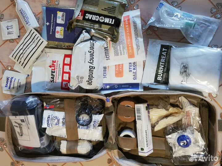 Аптечка тактическая укомплектованная