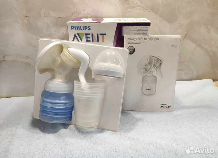 Avent Молокоотсос ручной Natural