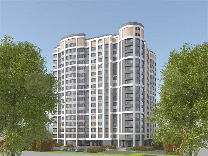 1-к. квартира, 45,6 м², 10/16 эт.