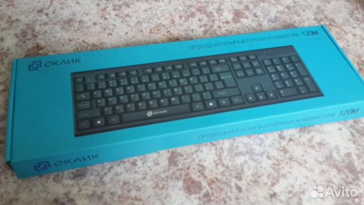 Клавиатура проводная Oklick 120M