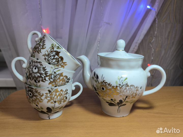 Сервиз чайный/кофейный/хрусталь