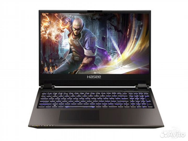 Игровой ноутбук hasee i7-10700/ Ram 16gb/ RTX 3060