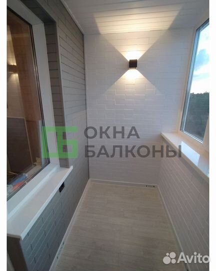 Остекление балконов в пятиэтажке