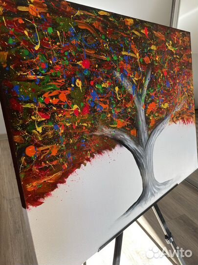 Картина холст масло акрил