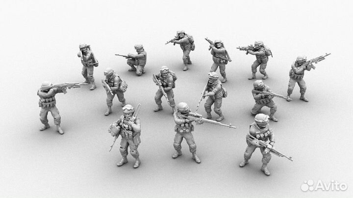 Набор солдат 1:72