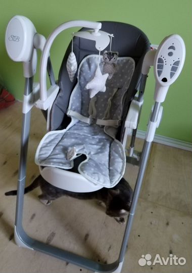 Стульчик - электрокачели Sweet Baby Fiesta