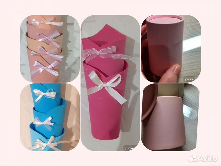 Стаканчики и шляпные коробки