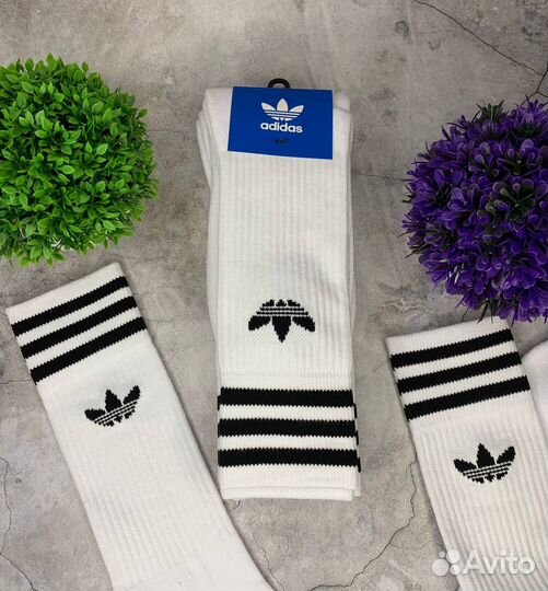 Носки Adidas белые оригинал