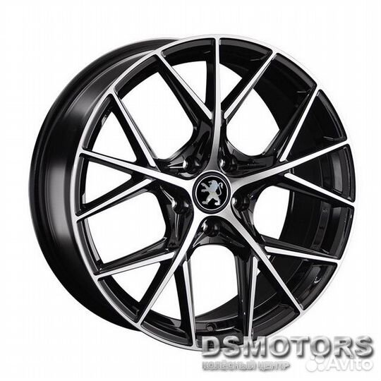 Диски Peugeot PG105 8/18 5x108 ET49 d65.1 BKF