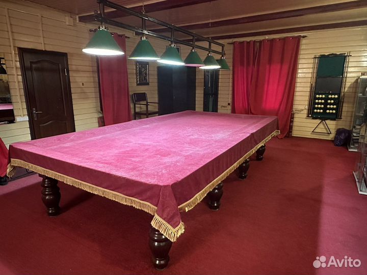 Бильярдный стол 12 футов русский