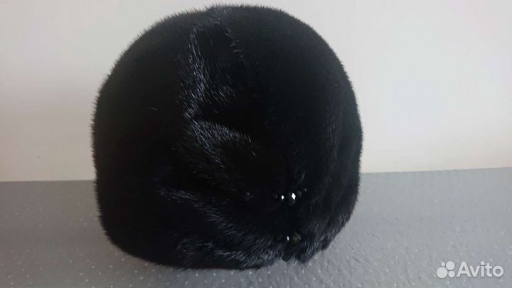 Шапка женская из скандинавской норки