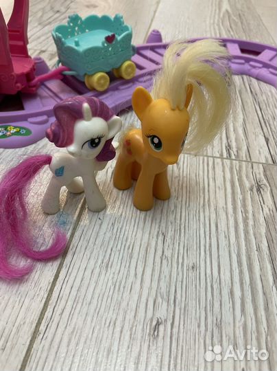 Паровоз My Little Pony, железная дорога pony