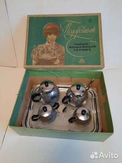 Подарочный чайно-кофейный сервиз СССР