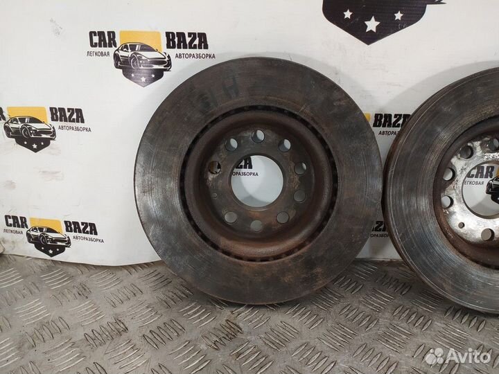 Диски тормозные передние вентилируемые (комплект)