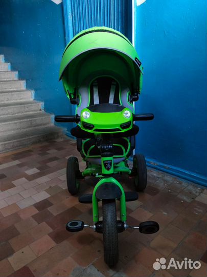 Детский велосипед с ручкой бу