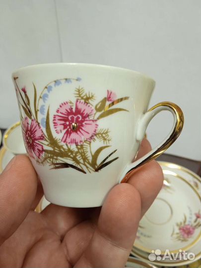 Сервиз кофейный Васильки