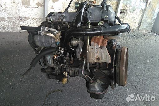Двигатель в сборе двс isuzu fargo WFR51 4FC1-T 198