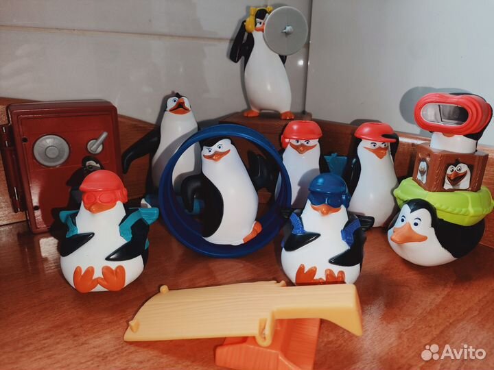 Игрушки из Макдональдс Мадагаскар