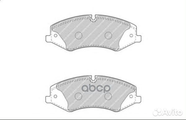 Колодки тормозные land rover RR/discovery 06- п